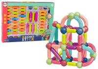 Opakowanie Klocki magnetyczne 66el kolorowe