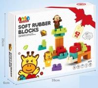 Opakowanie Klocki miękkie 42szt