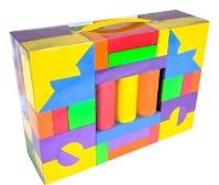 Opakowanie Klocki piankowe 61szt