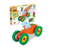 Klocki Plus-plus Big make & go! - 25 elementów. Wydawca: PLUS-PLUS. SmakLiter.pl Opakowanie Klocki Plus-plus Big make & go! - 25 elementów