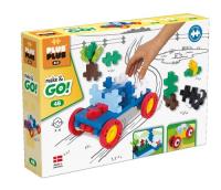 Klocki Plus-Plus Big Make & Go! 45 elementów. Wydawca: PLUS-PLUS. SmakLiter.pl Opakowanie Klocki Plus-Plus Big Make & Go! 45 elementów