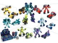 Opakowanie Klocki pojazdy roboty 30el