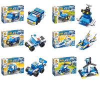 Opakowanie Klocki policja 85el MIX