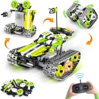 Opakowanie Klocki techniczne R/C 3w1 pojazd gąsienicowy robot