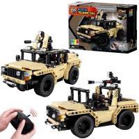 Opakowanie Klocki techniczne R/C samochód wojskowy
