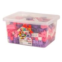 Klocki w pojemniku. Wydawca: Baczek. SmakLiter.pl Opakowanie Klocki w pojemniku