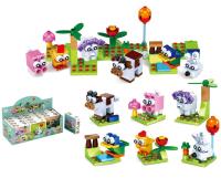 Opakowanie Klocki zwierzęta wiejskie 25el MIX