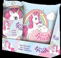 Opakowanie Koc delikatny w dotyku (100x150 cm) + Poduszka 35x35 cm ( Poliester) You're Special KL11211