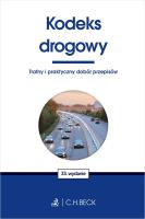 Kodeks drogowy wyd. 33. Autor: Opracowanie zbiorowe. SmakLiter.pl Okładka książki Kodeks drogowy wyd. 33