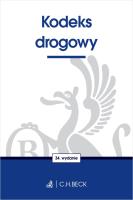 Kodeks drogowy wyd. 34. Autor: Opracowanie zbiorowe. SmakLiter.pl Okładka książki Kodeks drogowy wyd. 34