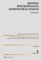Kodeks postępowania administracyjnego. Komentarz. Autor: Romańska Marta, Knysiak-Sudyka Hanna, Kiełkowski Tadeusz, Golęba Anna, Klonowski Kamil, Cebera Agata, Jakub Firlus. SmakLiter.pl Okładka książki Kodeks postępowania administracyjnego. Komentarz