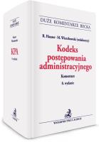 Okładka książki Kodeks postępowania administracyjnego. Komentarz