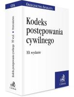 Okładka książki Kodeks postępowania cywilnego