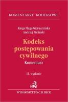 Kodeks postępowania cywilnego. Komentarz w..11. Autor: Flaga-Gieruszyńska Kinga, Andrzej Zieliński. SmakLiter.pl Okładka książki Kodeks postępowania cywilnego. Komentarz w..11