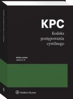 Kodeks postępowania cywilnego. Przepisy. Autor: Opracowanie zbiorowe. SmakLiter.pl Okładka książki Kodeks postępowania cywilnego. Przepisy