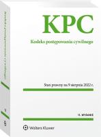 Kodeks postępowania cywilnego. Przepisy. Autor: Opracowanie zbiorowe. SmakLiter.pl Okładka książki Kodeks postępowania cywilnego. Przepisy