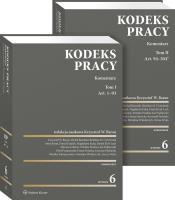 Kodeks pracy. Komentarz. Tom I i II. Projekty nowelizacji Kodeksu pracy z komentarzem. Autor: Książek Daniel, Kosut Anna, Włodarczyk Mirosław, Prusinowski Piotr, Stefański Krzysztof, Monika Tomaszewska, Jan Piątkowski, Wiesław Perdeus, Lekston Mariusz, Ćwiertniak Bolesław M., MICHAŁ BARAŃSKI, Daniel E. Lach. SmakLiter.pl Okładka książki Kodeks pracy. Komentarz. Tom I i II. Projekty nowelizacji Kodeksu pracy z komentarzem