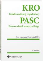 Kodeks rodzinny i opiekuńczy. Prawo o aktach stanu cywilnego. Autor: Opracowanie zbiorowe. SmakLiter.pl Okładka książki Kodeks rodzinny i opiekuńczy. Prawo o aktach stanu cywilnego