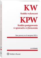 Kodeks wykroczeń. Kodeks postępowania w sprawach o wykroczenia. Przepisy. Autor: Opracowanie zbiorowe. SmakLiter.pl Okładka książki Kodeks wykroczeń. Kodeks postępowania w sprawach o wykroczenia. Przepisy