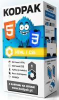 Okładka książki KODPAK HTML/CSS