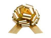 Opakowanie Kokarda dekoracyjna DIY jasny złoty 30cm