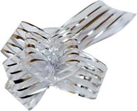 Opakowanie Kokarda srebrna 50mm 10szt