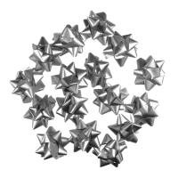 Opakowanie Kokardki samoprzylepne srebrne 16szt