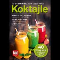 Koktajle Co z czym mieszać w ciągu roku. Autor: Barbara Acher-Chanda, Marta Nowik. SmakLiter.pl Okładka książki Koktajle Co z czym mieszać w ciągu roku