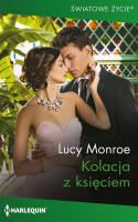 Kolacja z księciem. Autor: Monroe Lucy. SmakLiter.pl Okładka książki Kolacja z księciem