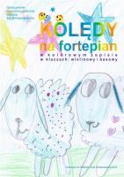 Okładka książki Kolędy na fortepian w kluczu wiolinowym i basowym