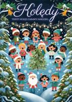 KOLĘDY - teksty kolęd, zabawy, naklejki. Autor: Opracowanie zbiorowe. SmakLiter.pl Okładka książki KOLĘDY - teksty kolęd, zabawy, naklejki