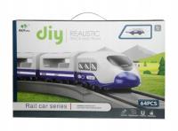 Opakowanie Kolejka elektryczna z torami 64 el.