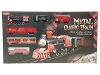 Opakowanie Kolejka na baterie metalowa światło i dźwięk