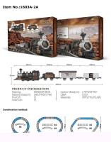 Kolejka na baterie światło i dźwięk 6/12. Wydawca: Rastar. SmakLiter.pl Opakowanie Kolejka na baterie światło i dźwięk 6/12