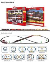 Kolejka światło i dźwięk 5/10. Wydawca: Rastar. SmakLiter.pl Opakowanie Kolejka światło i dźwięk 5/10