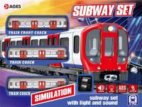 Opakowanie Kolejka światło, tory, dźwięk