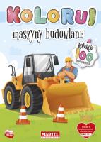 Okładka książki Kolekcja Koloruj - Maszyny budowlane
