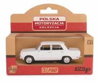Okładka książki Kolekcja PRL Fiat 125p biały
