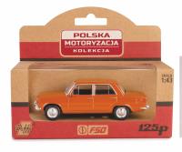 Okładka książki Kolekcja PRL Fiat 125p brązowy