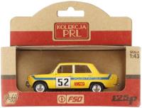 Okładka książki Kolekcja PRL Fiat 125p Rally żółty