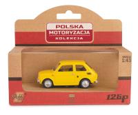 Okładka książki Kolekcja PRL Fiat 126p żółty