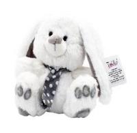 Opakowanie Kolekcja srebrna królik biały 20cm