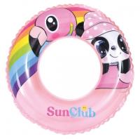Opakowanie Kółko do pływania panda 50cm różowy