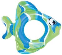 Opakowanie Kółko do pływania ryba 79x71cm zielony