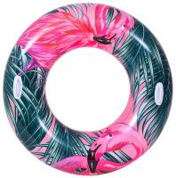 Opakowanie Kółko do pływania tropik 115cm różowy