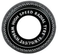 Opakowanie Koło do pływania Opona