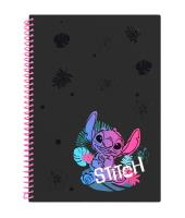 Kołobrulion A4 Disney Black Stitch plastikowa spirala 100 kartek wzór 2. Wydawca: Patio. SmakLiter.pl Opakowanie Kołobrulion A4 Disney Black Stitch plastikowa spirala 100 kartek wzór 2