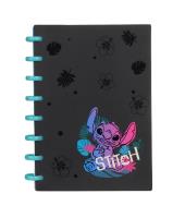 Kołobrulion A5 Disney Black Stitch big ring 100 kartek wzór 3. Wydawca: Patio. SmakLiter.pl Opakowanie Kołobrulion A5 Disney Black Stitch big ring 100 kartek wzór 3