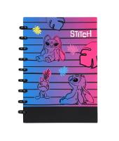 Kołobrulion B5 Disney Black Stitch big ring 100 kratek wzór 2. Wydawca: Patio. SmakLiter.pl Opakowanie Kołobrulion B5 Disney Black Stitch big ring 100 kratek wzór 2