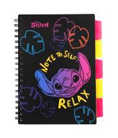 Kołobrulion B5 Disney Black Stitch wzór 1. Wydawca: Patio. SmakLiter.pl Opakowanie Kołobrulion B5 Disney Black Stitch wzór 1